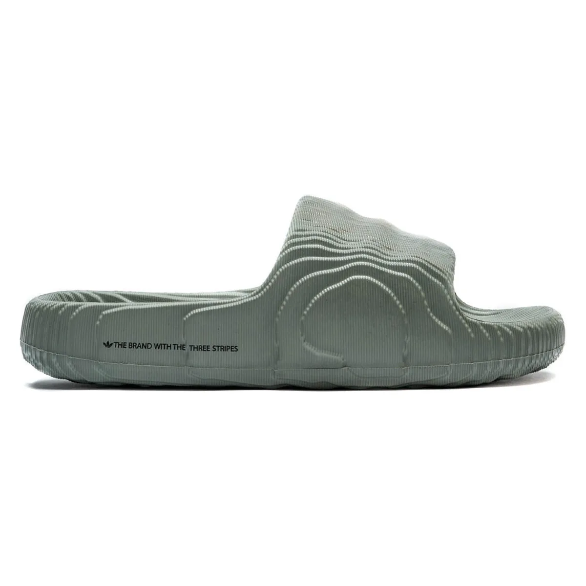 adidas Adilette 22 Slides Silver Green (Women's)