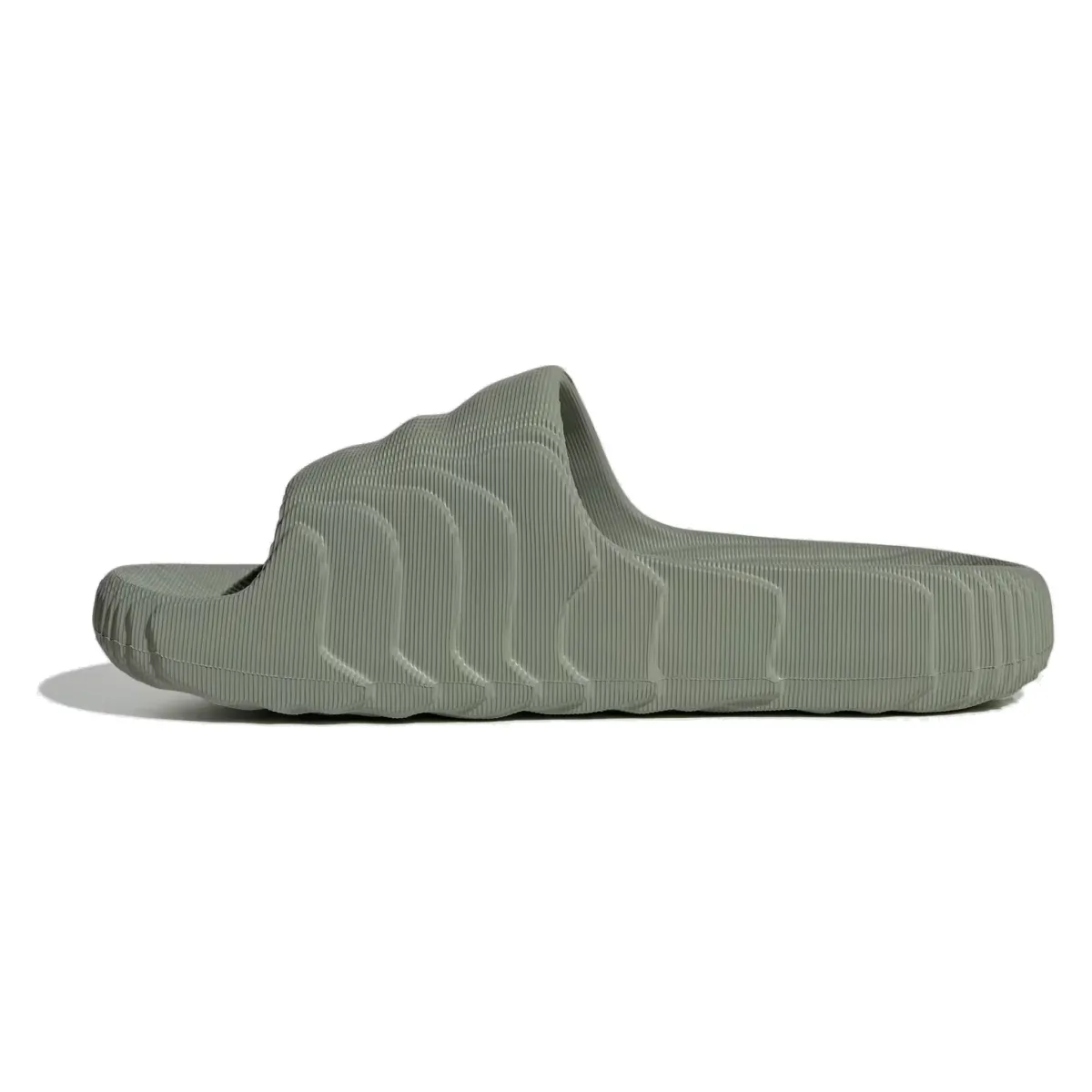 adidas Adilette 22 Slides Silver Green (Women's)
