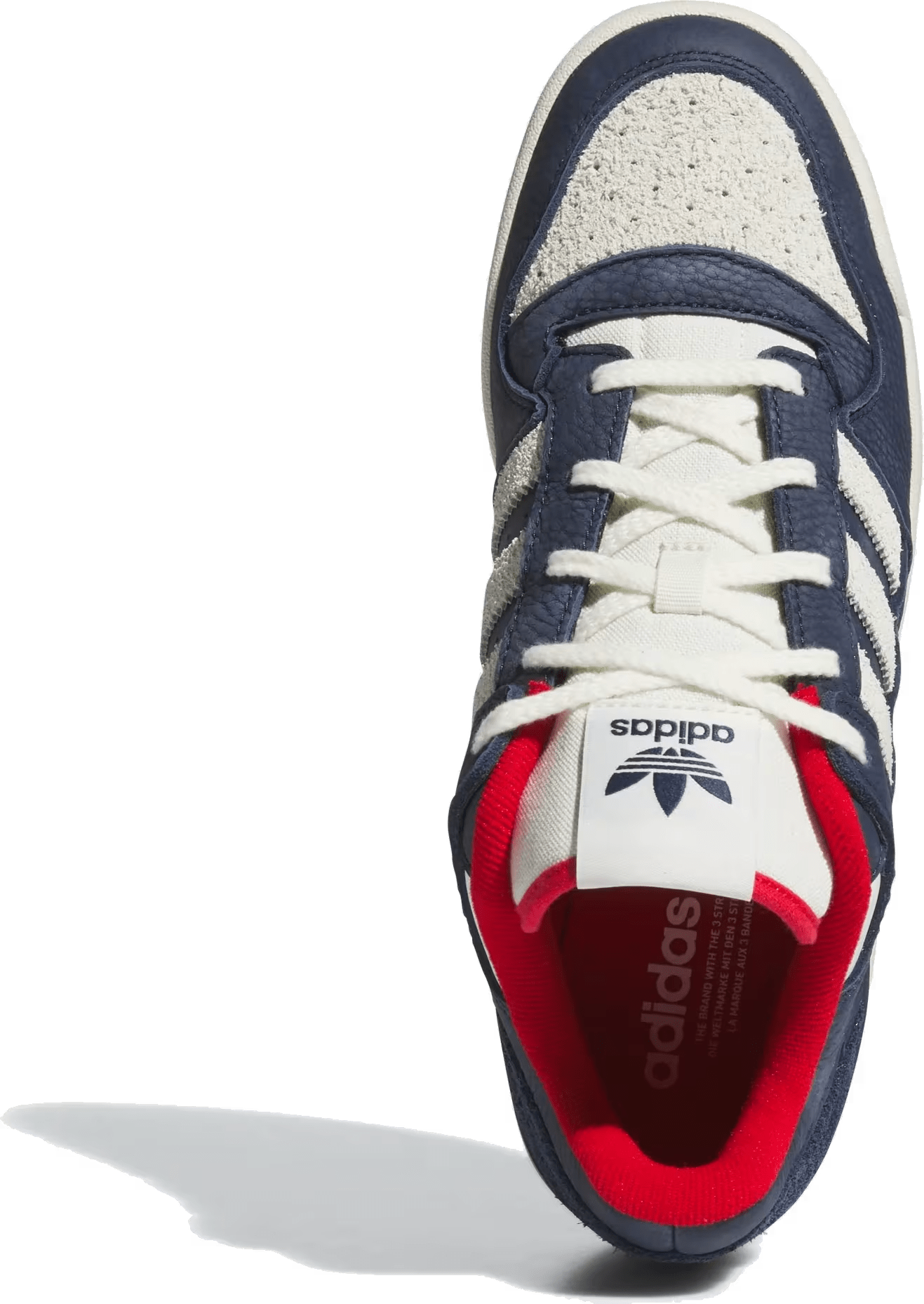 adidas Forum Low CL Night Indigo Ivory Better Scarlet