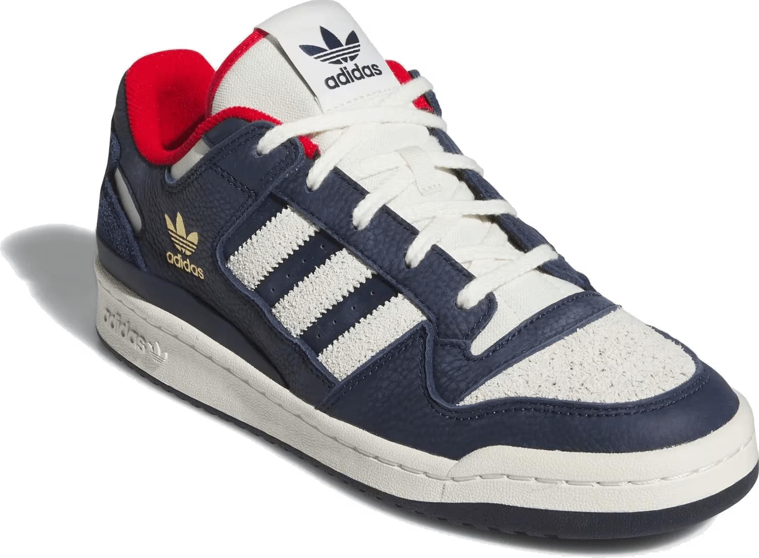 adidas Forum Low CL Night Indigo Ivory Better Scarlet