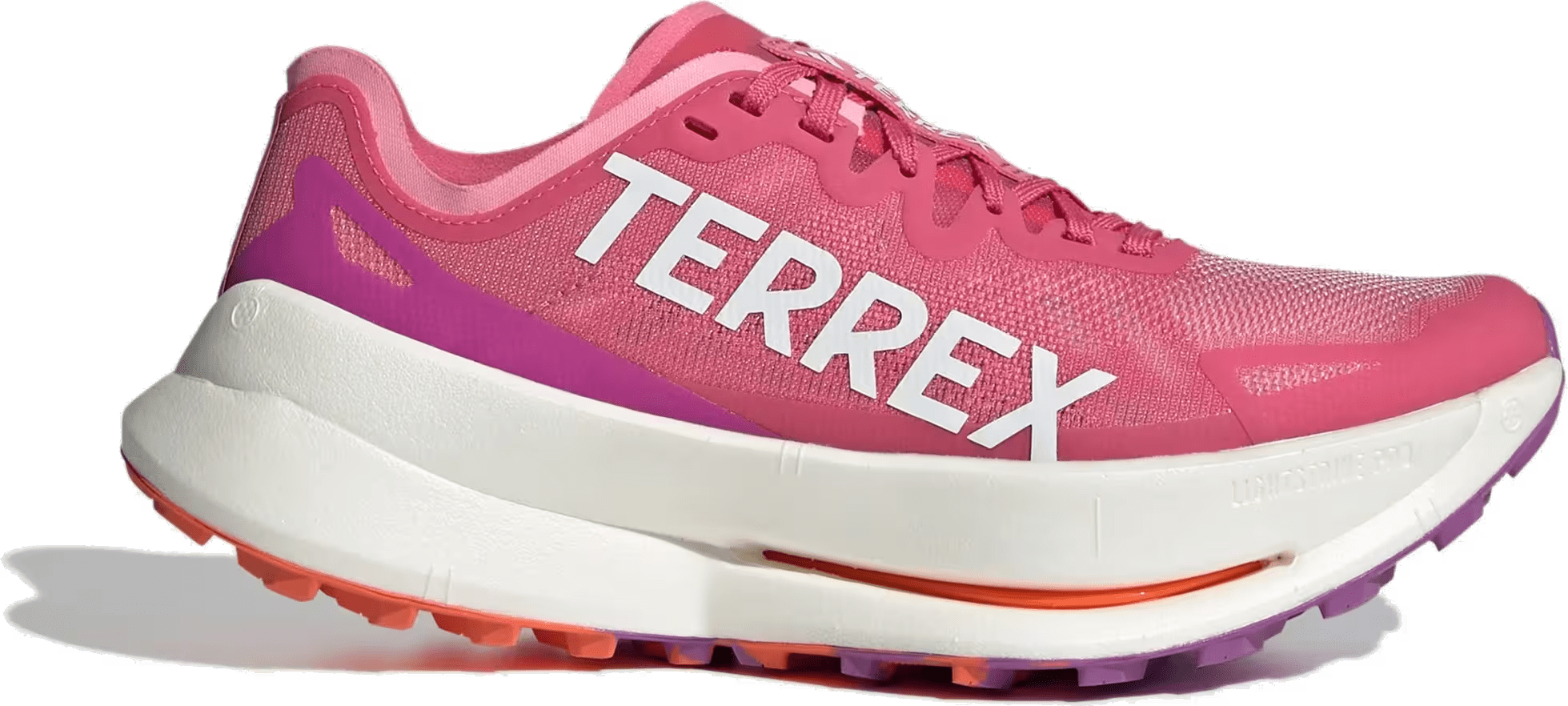adidas Terrex Agravic Speed Ultra Trail Pink Fusion White Purple Burst (Women's)