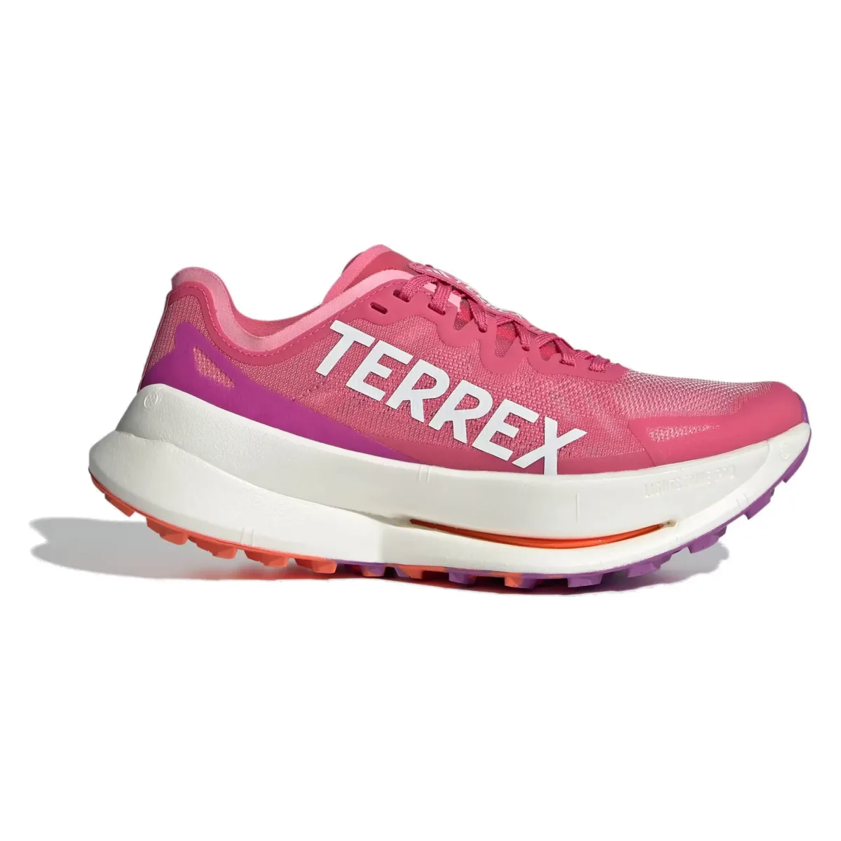 adidas Terrex Agravic Speed Ultra Trail Pink Fusion White Purple Burst (Women's)