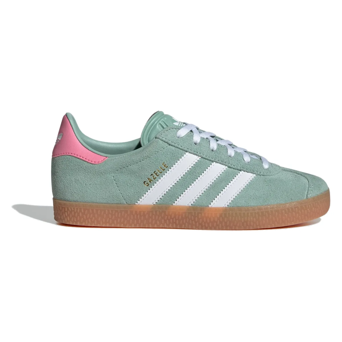 adidas Gazelle Hazy Green Bliss Pink (GS)