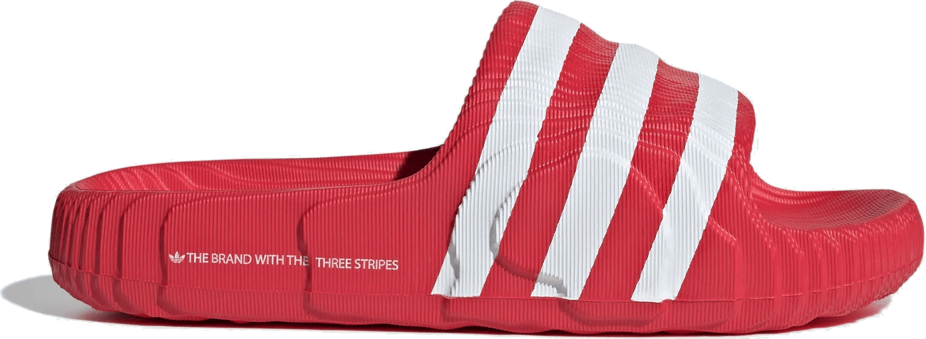 adidas Adilette 22 Slides Better Scarlet Cloud White