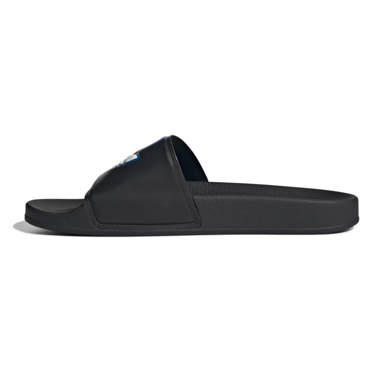 adidas Adilette Slides Core Black Blue Cloud White