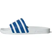 Adidas Adilette Badslippers "White Blue"