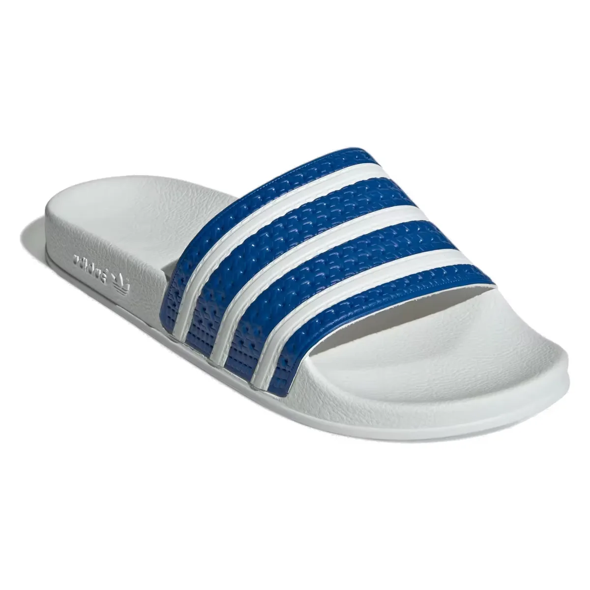 Adidas Adilette Badslippers "White Blue"