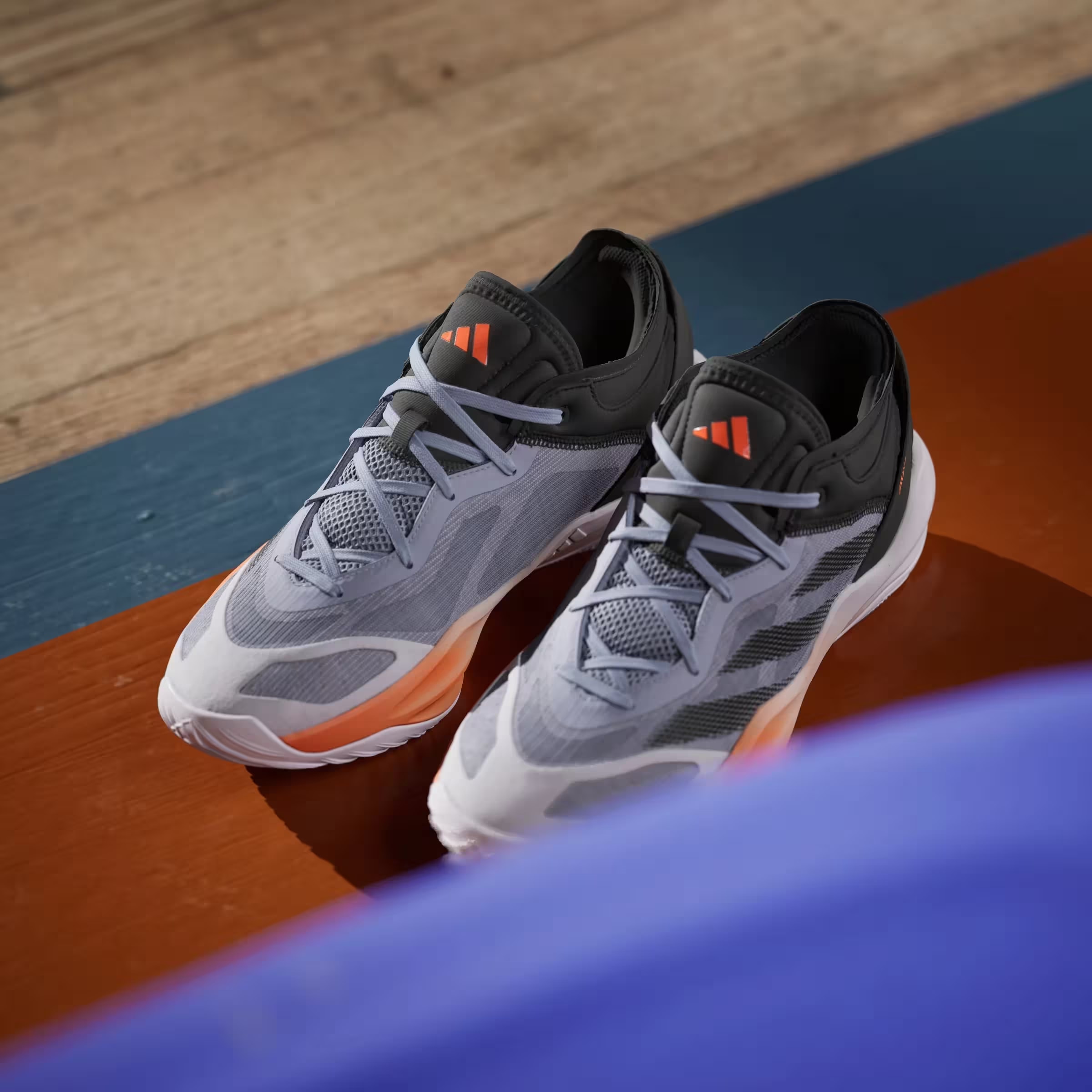 adidas Adizero Select 2.0 Low Silver Violet Core Black Impact Orange