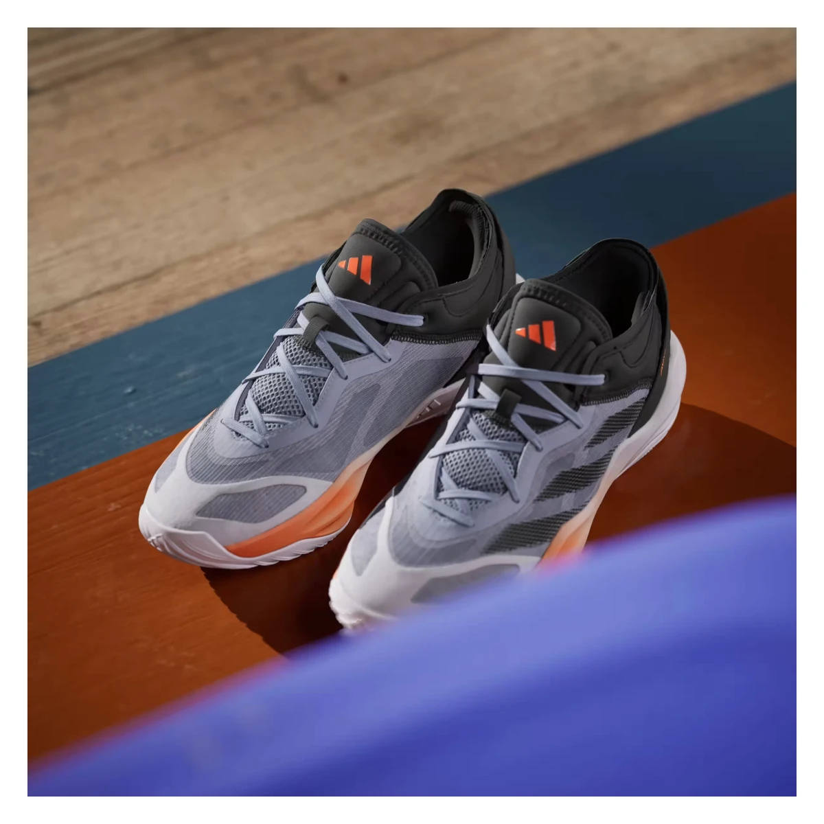 adidas Adizero Select 2.0 Low Silver Violet Core Black Impact Orange