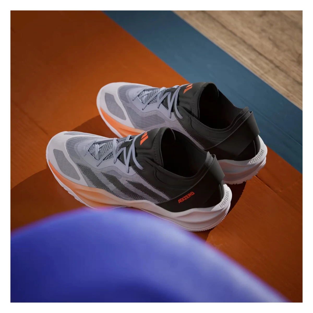adidas Adizero Select 2.0 Low Silver Violet Core Black Impact Orange