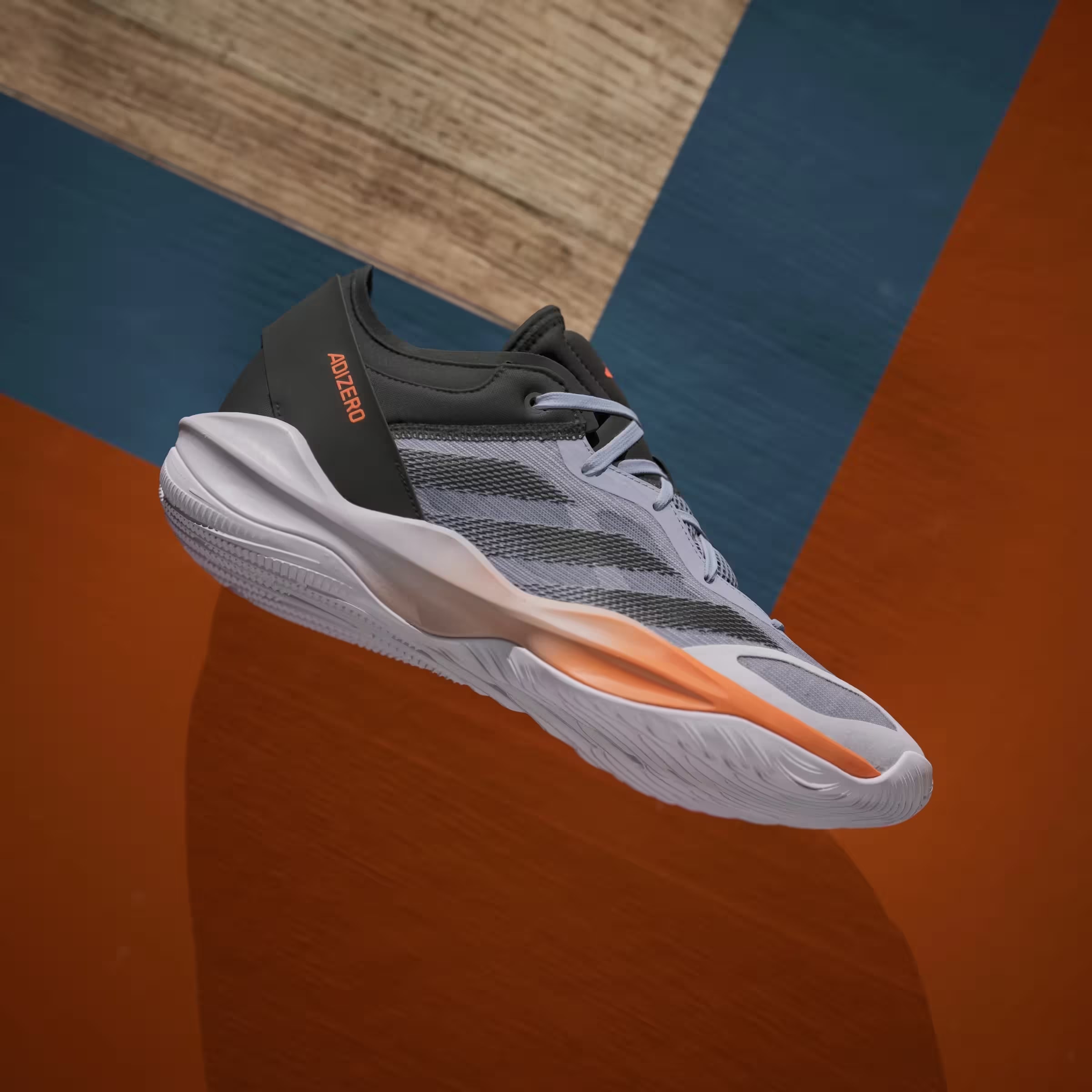 adidas Adizero Select 2.0 Low Silver Violet Core Black Impact Orange