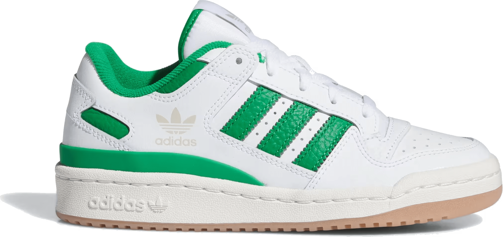 adidas Forum Low CL Cloud White Green (GS)