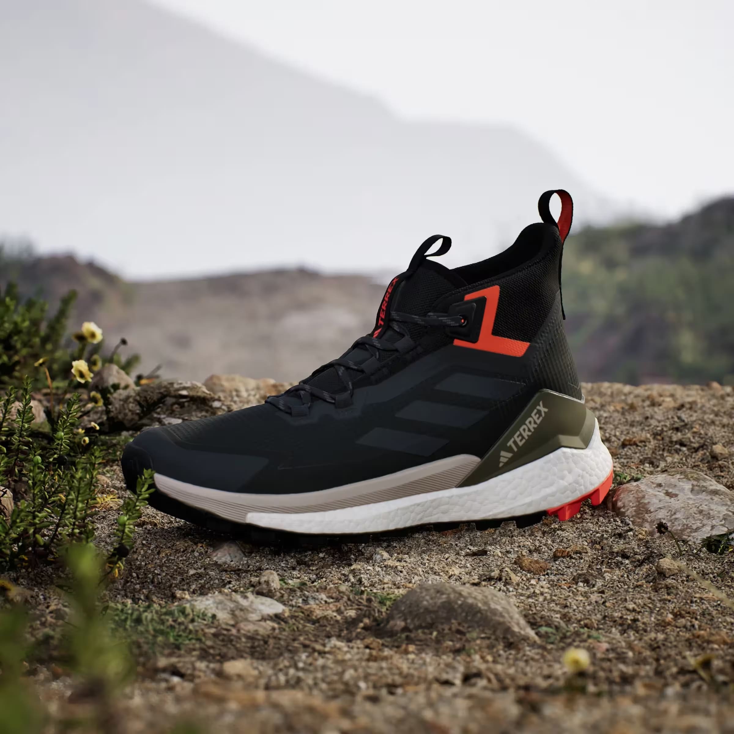 adidas Terrex Free Hiker 2.0 Gore-Tex Carbon Grey Six Core Black