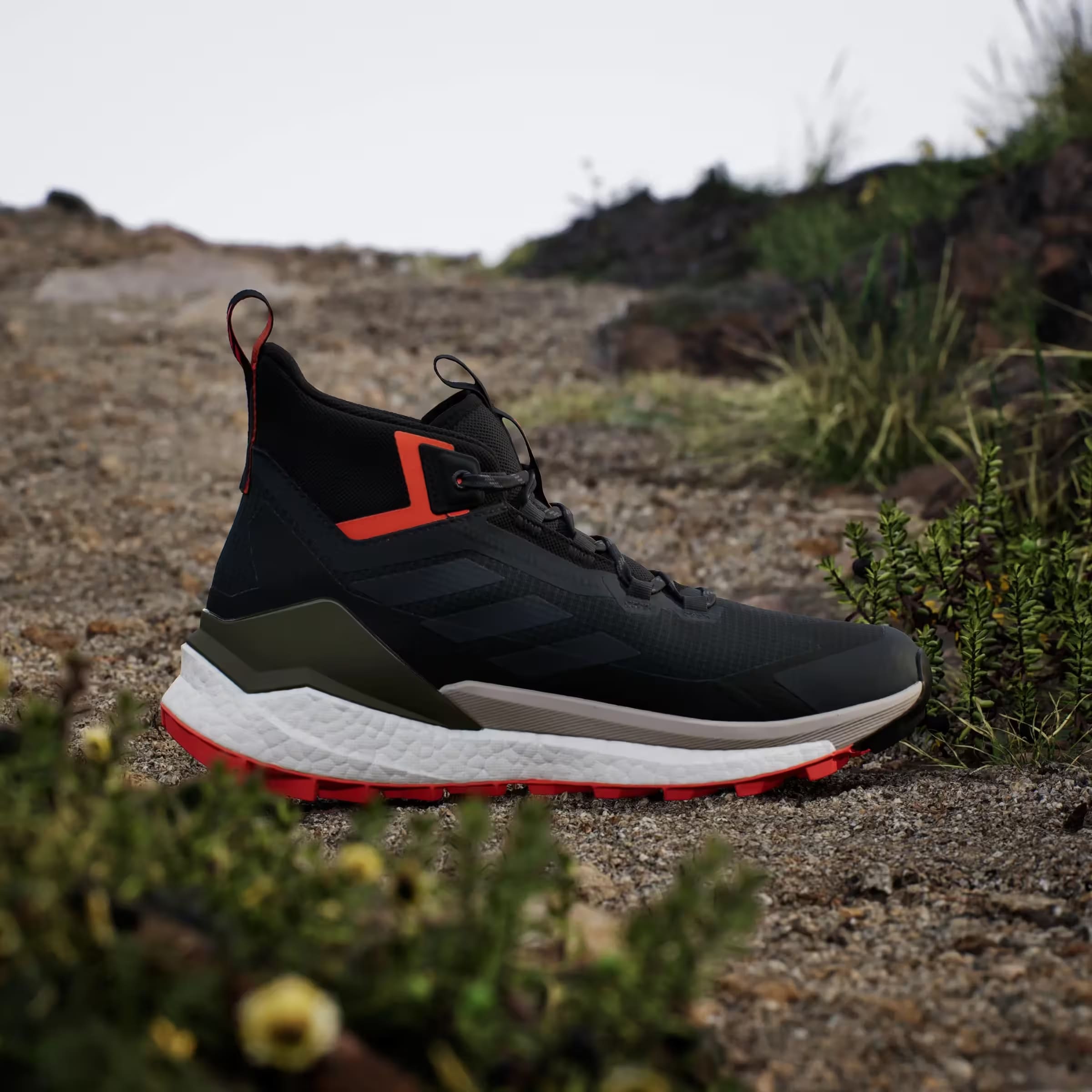 adidas Terrex Free Hiker 2.0 Gore-Tex Carbon Grey Six Core Black