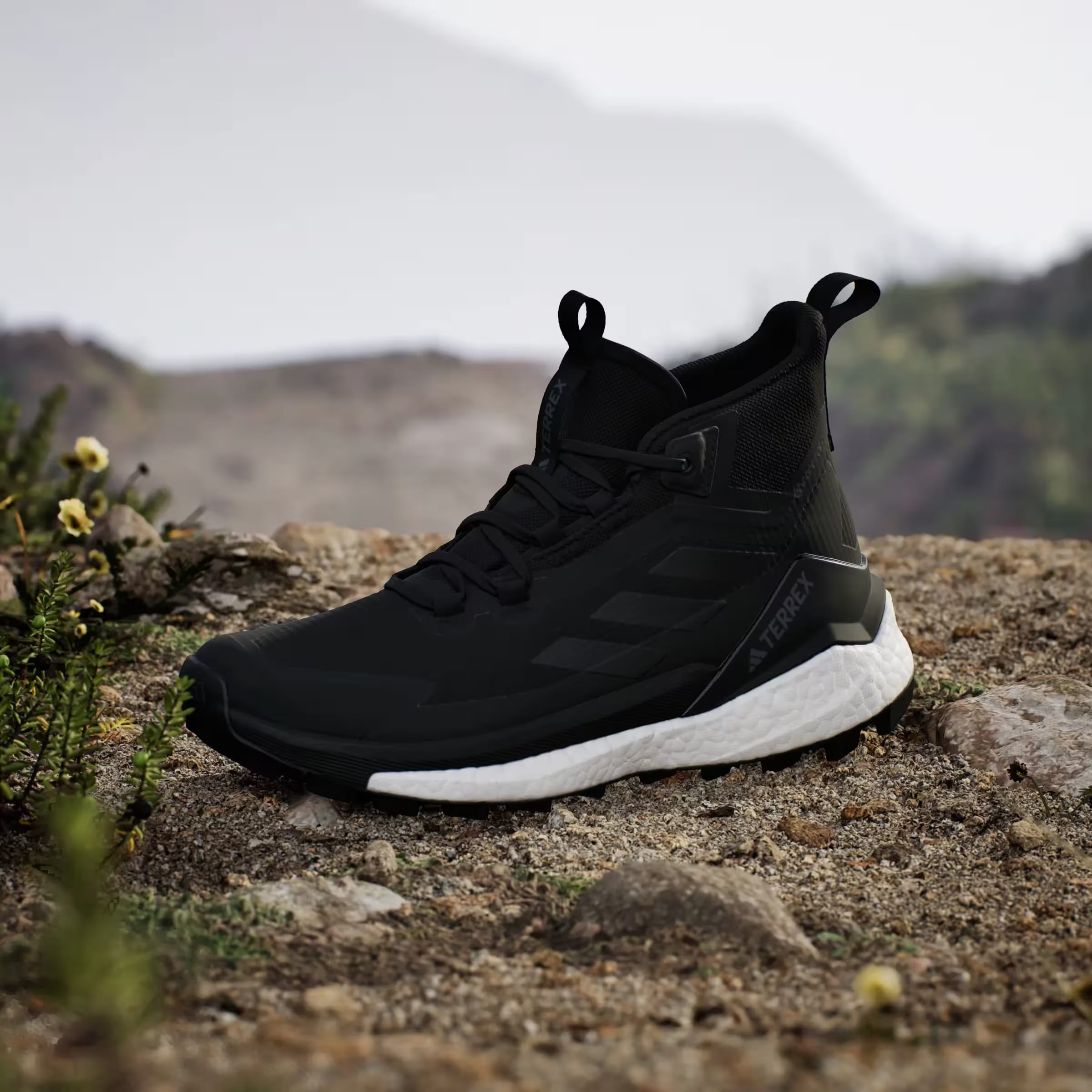 adidas Terrex Free Hiker 2.0 Gore-Tex Core Black Cloud White (Women's)