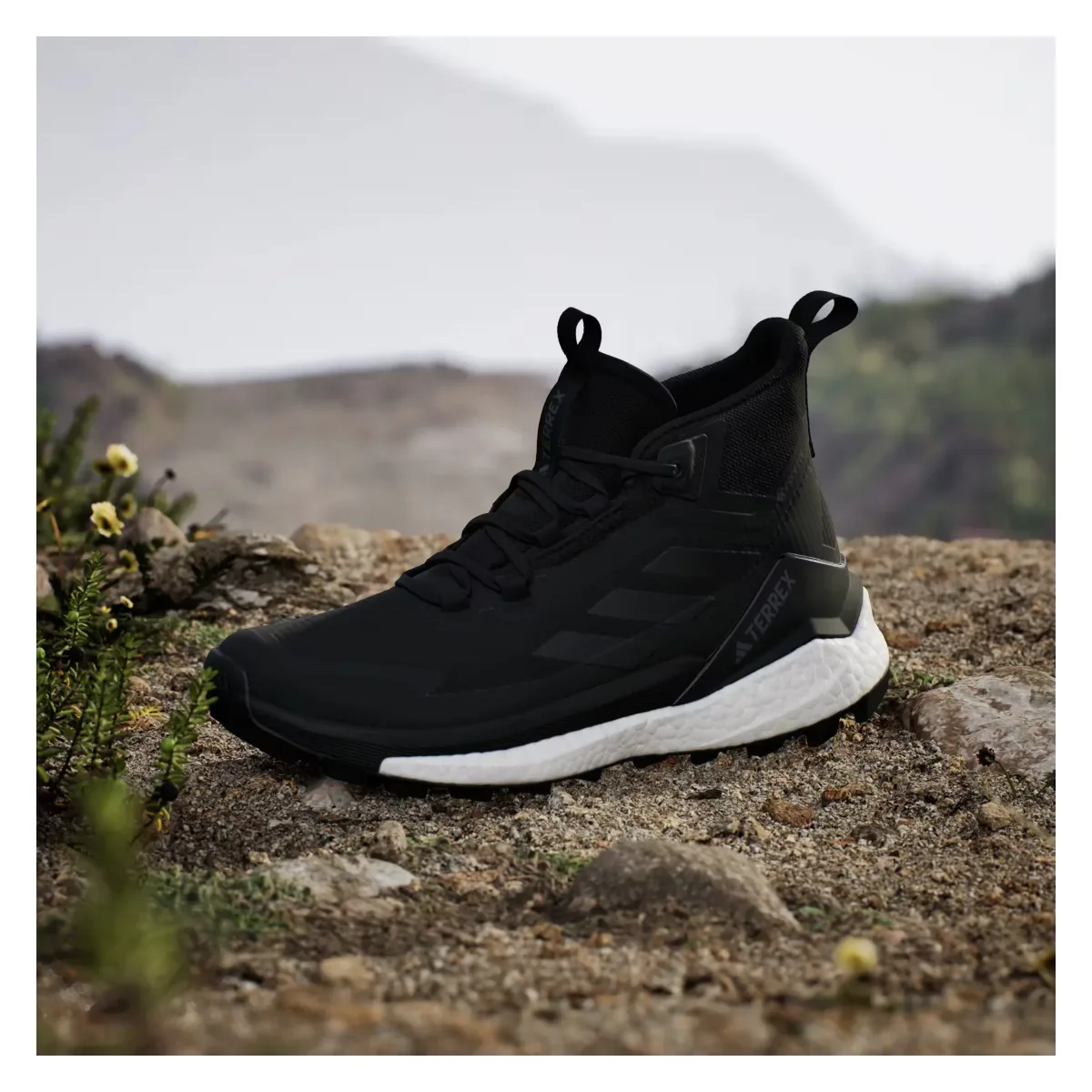 adidas Terrex Free Hiker 2.0 Gore-Tex Core Black Cloud White (Women's)