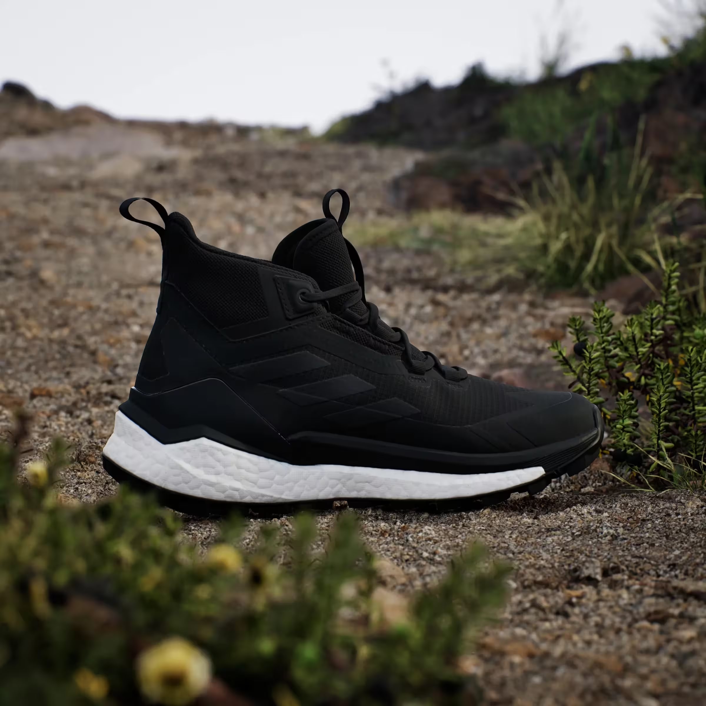 adidas Terrex Free Hiker 2.0 Gore-Tex Core Black Cloud White (Women's)