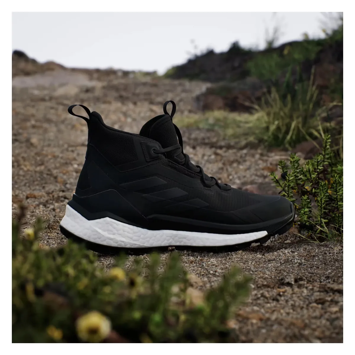 adidas Terrex Free Hiker 2.0 Gore-Tex Core Black Cloud White (Women's)