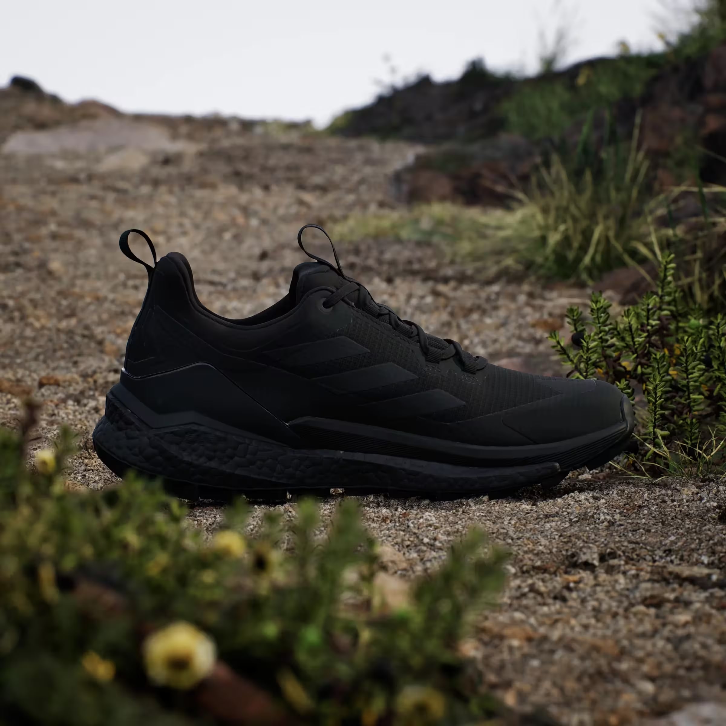 adidas Terrex Free Hiker 2.0 Low Gore-Tex Core Black Grey