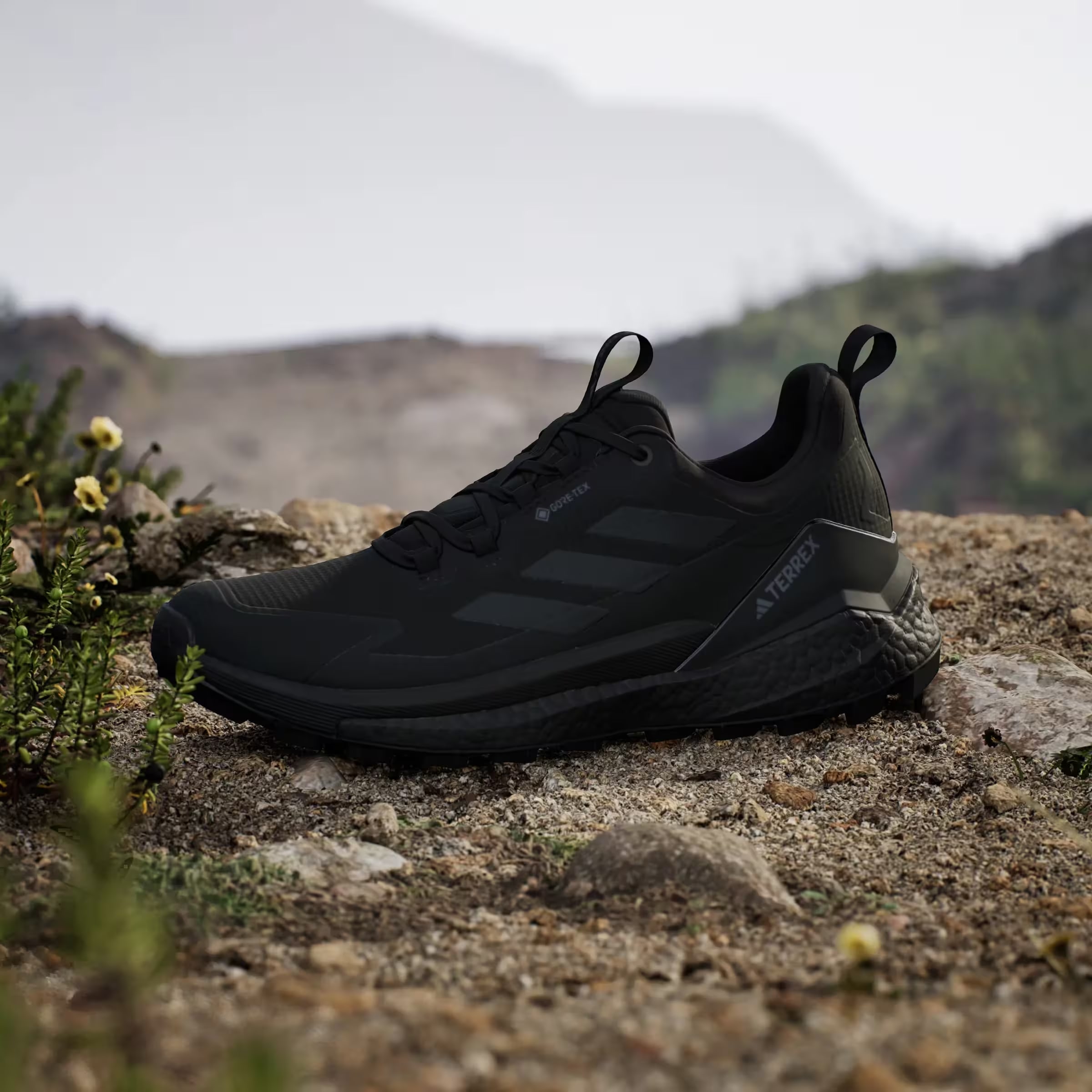 adidas Terrex Free Hiker 2.0 Low Gore-Tex Core Black Grey