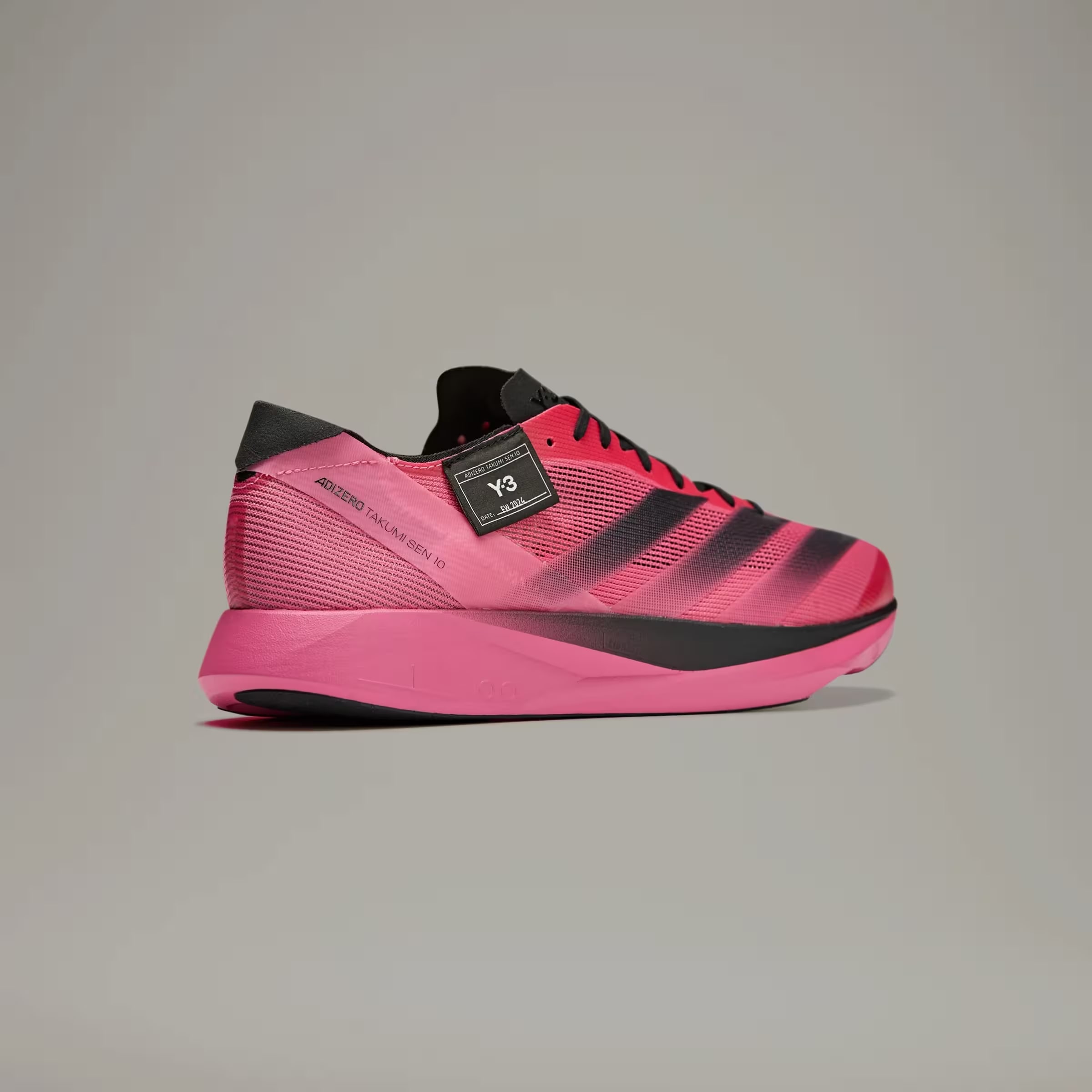 adidas Y-3 Takumi Sen 10 Semi Solar Pink Core Black