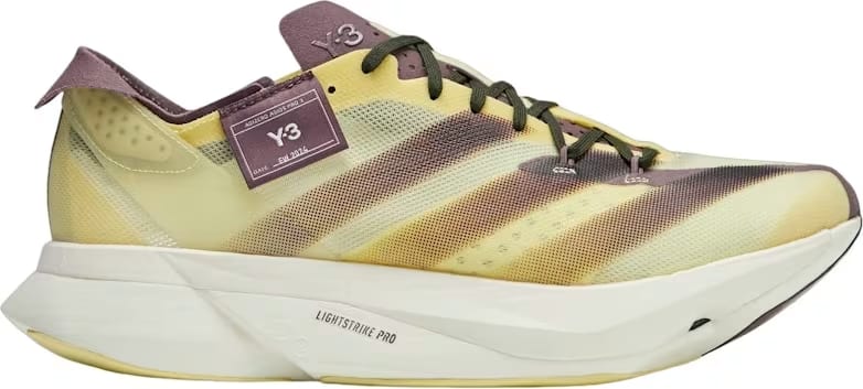 adidas Y-3 Adios Pro 3.0 Almost Yellow Shadow Fig