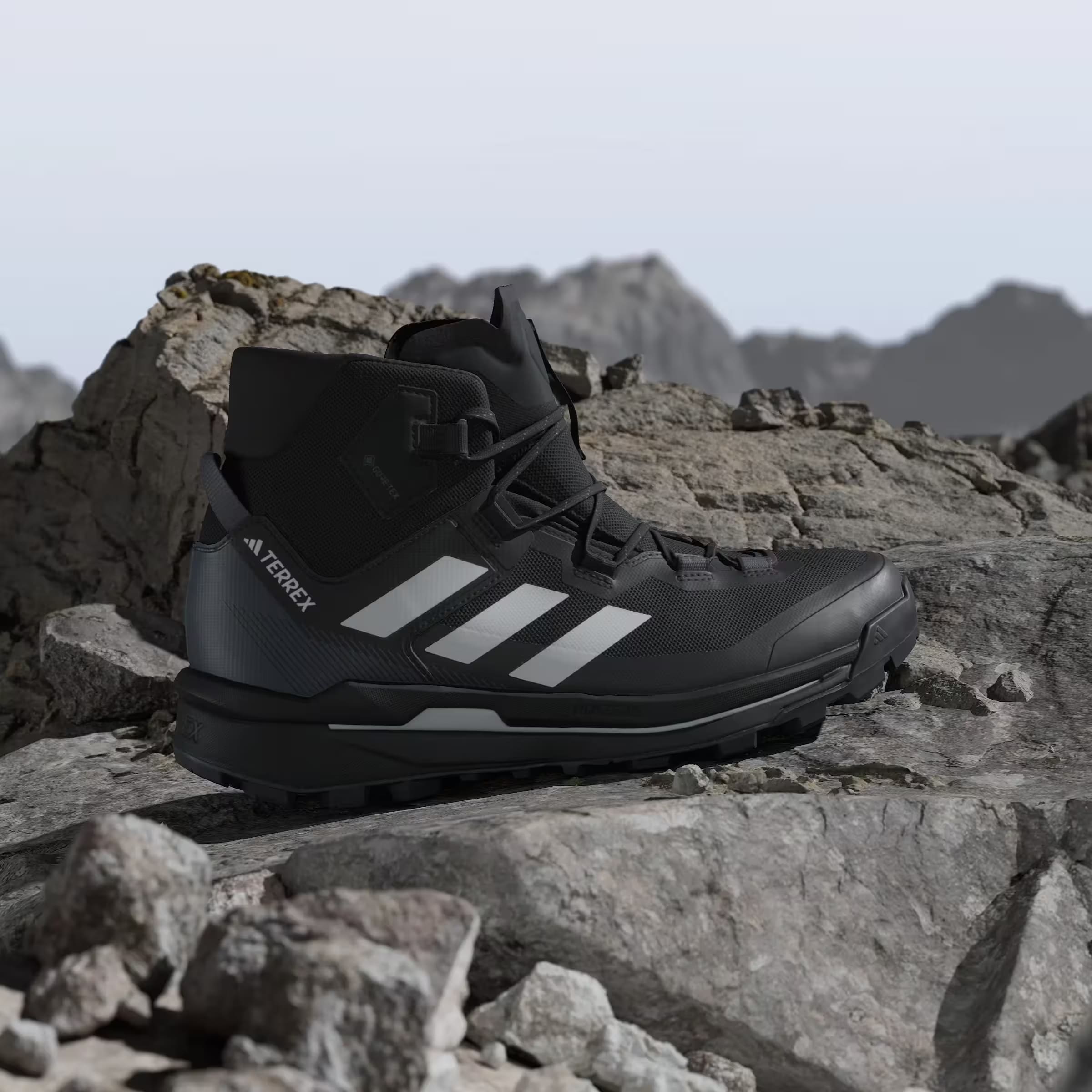 adidas Terrex Skychaser Tech Mid Gore-Tex Core Black Grey One Grey Five