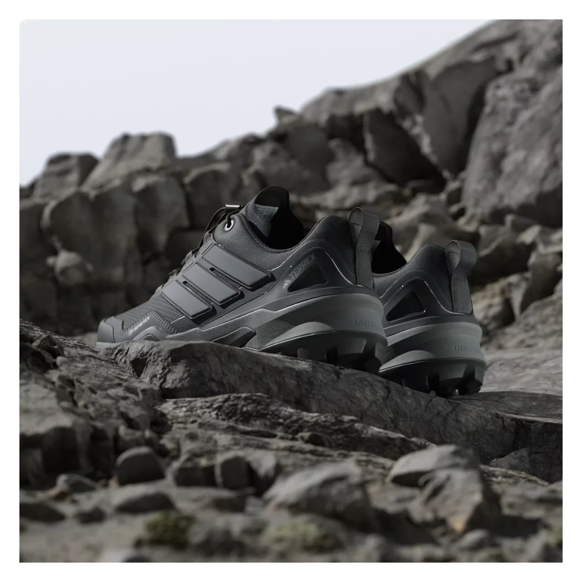 adidas Terrex Skychaser Gore-Tex Core Black Grey Three Grey Six (Women's)