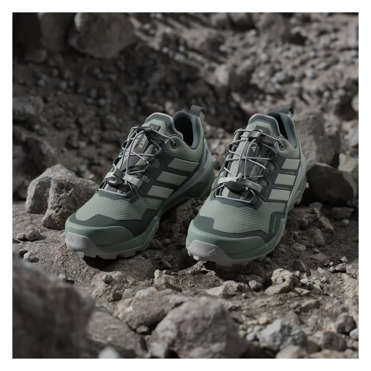 adidas Terrex Skychaser Gore-Tex Silver Green Linen Green Legend Ivy (Women's)