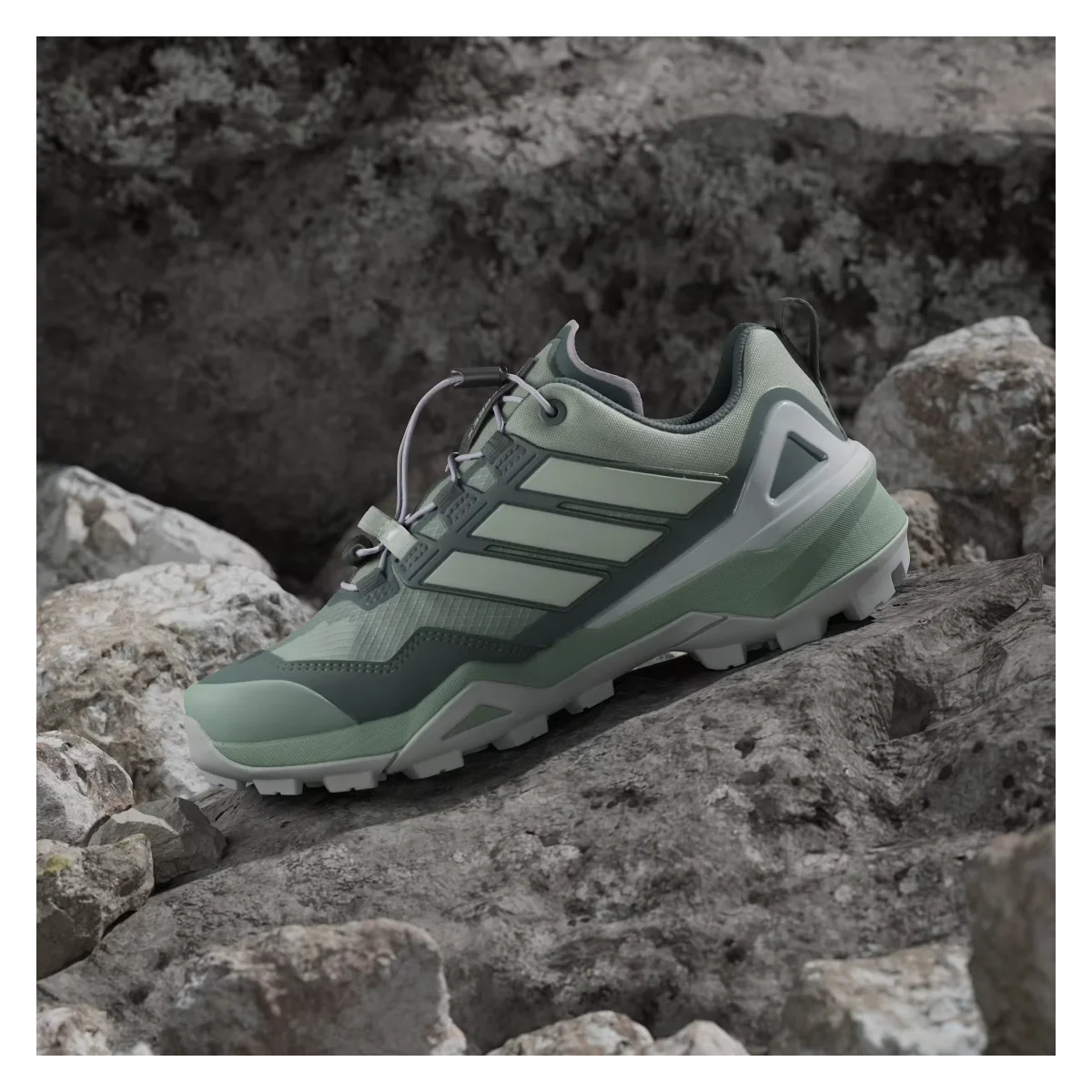 adidas Terrex Skychaser Gore-Tex Silver Green Linen Green Legend Ivy (Women's)