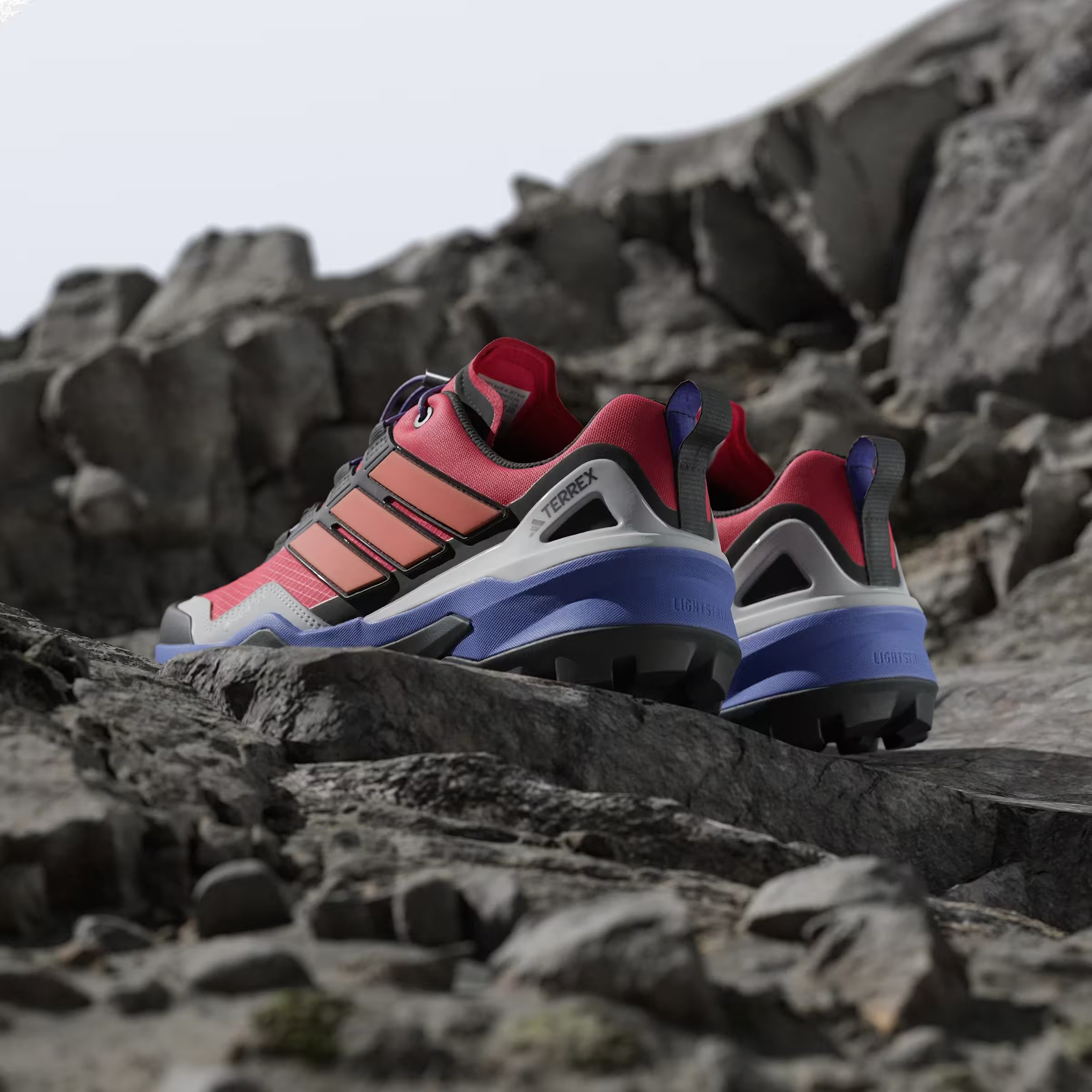 adidas Terrex Skychaser Gore-Tex Pure Ruby Semi Cobalt Blue Core Black (Women's)