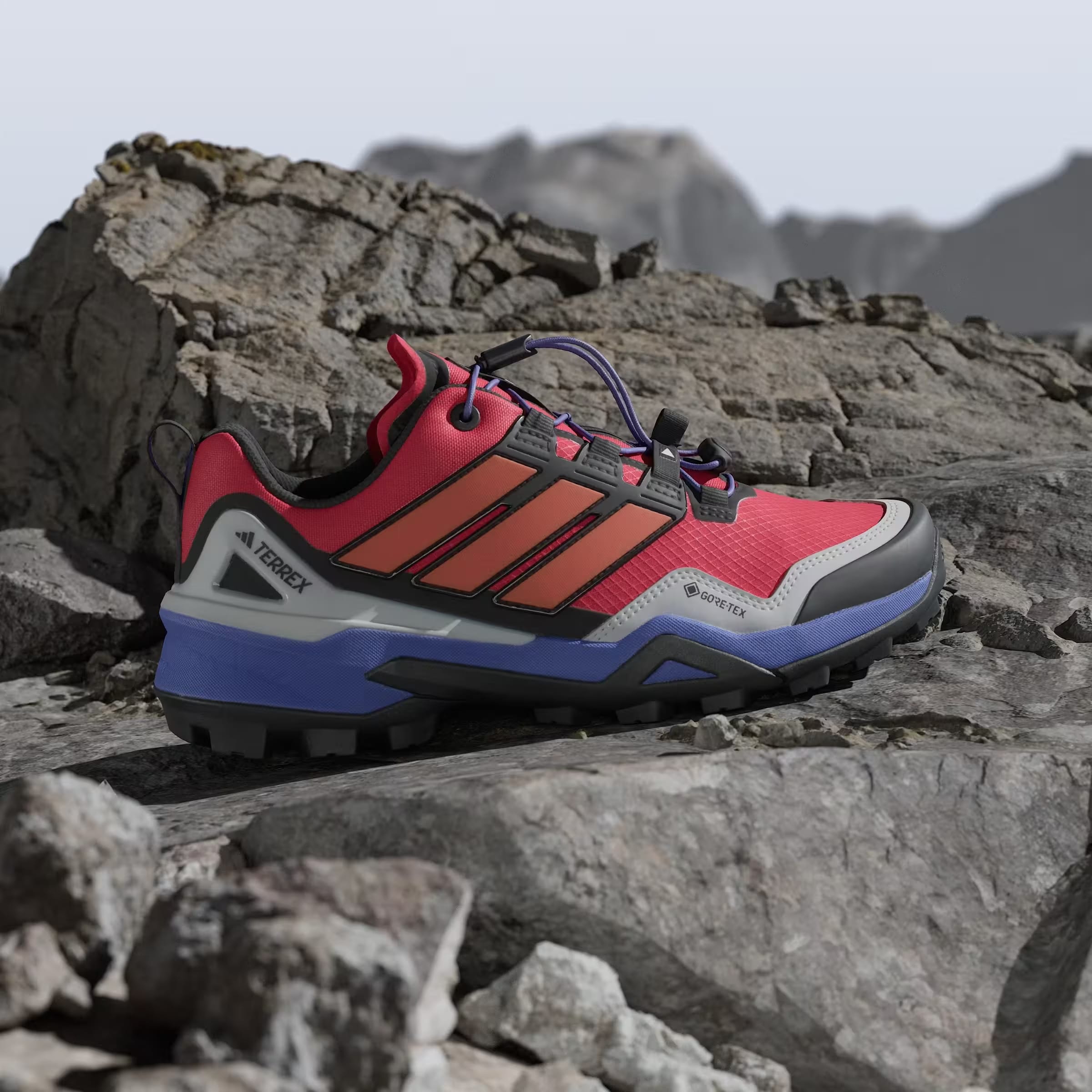 adidas Terrex Skychaser Gore-Tex Pure Ruby Semi Cobalt Blue Core Black (Women's)