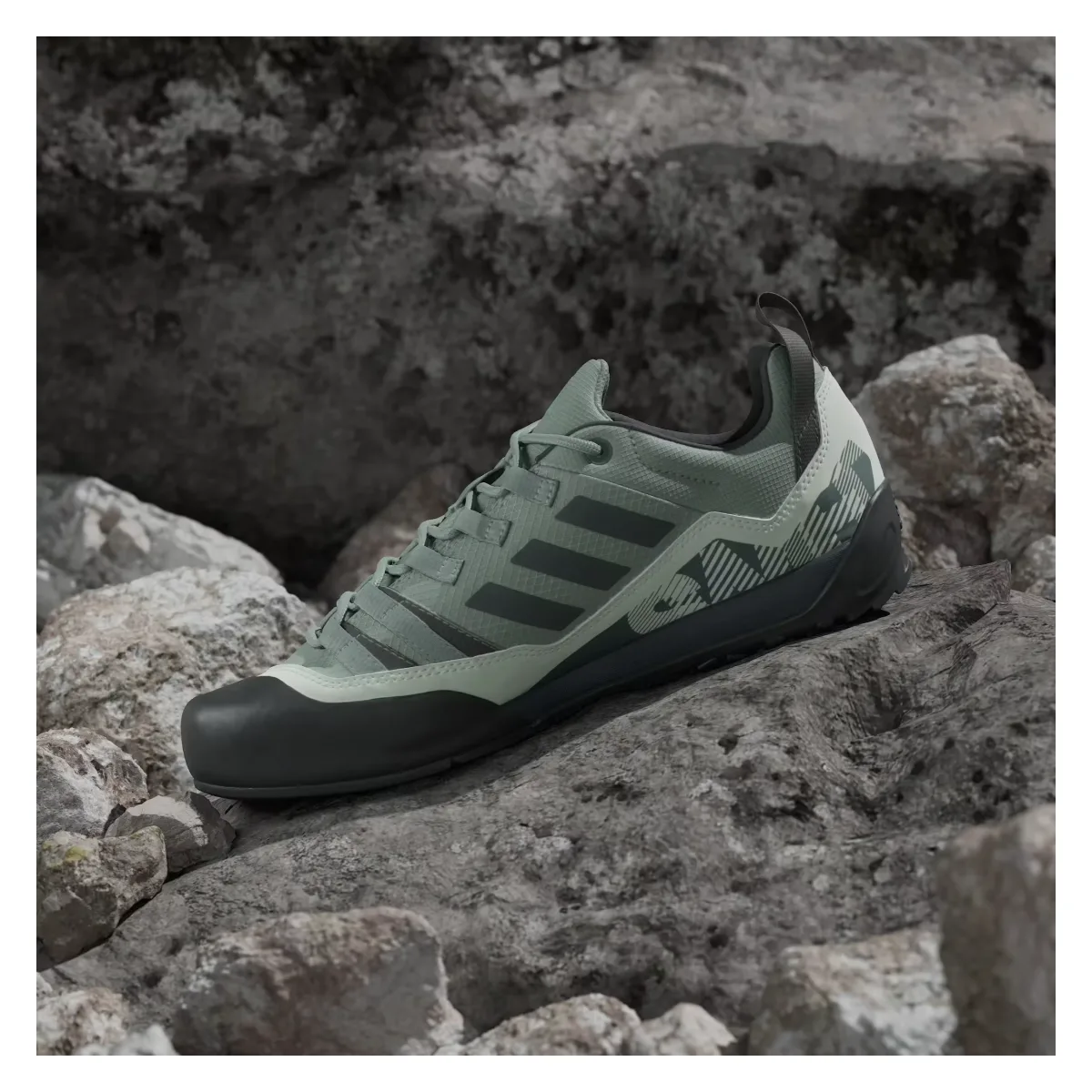 adidas Terrex Swift Solo 2.0 Silver Green Legend Ivy Linen Green