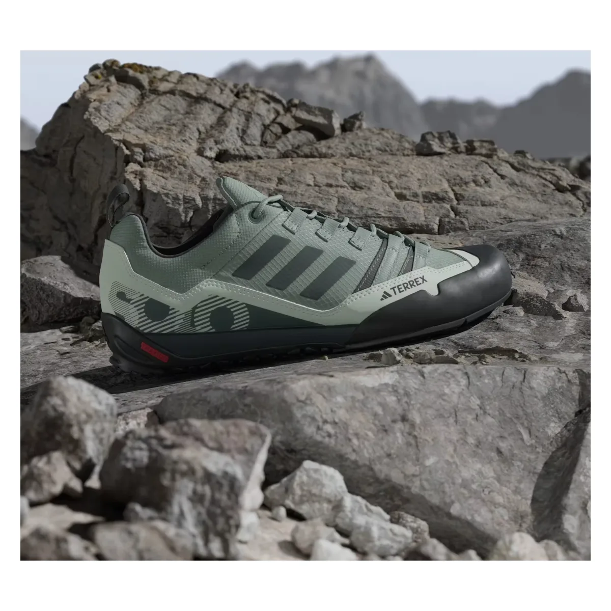 adidas Terrex Swift Solo 2.0 Silver Green Legend Ivy Linen Green