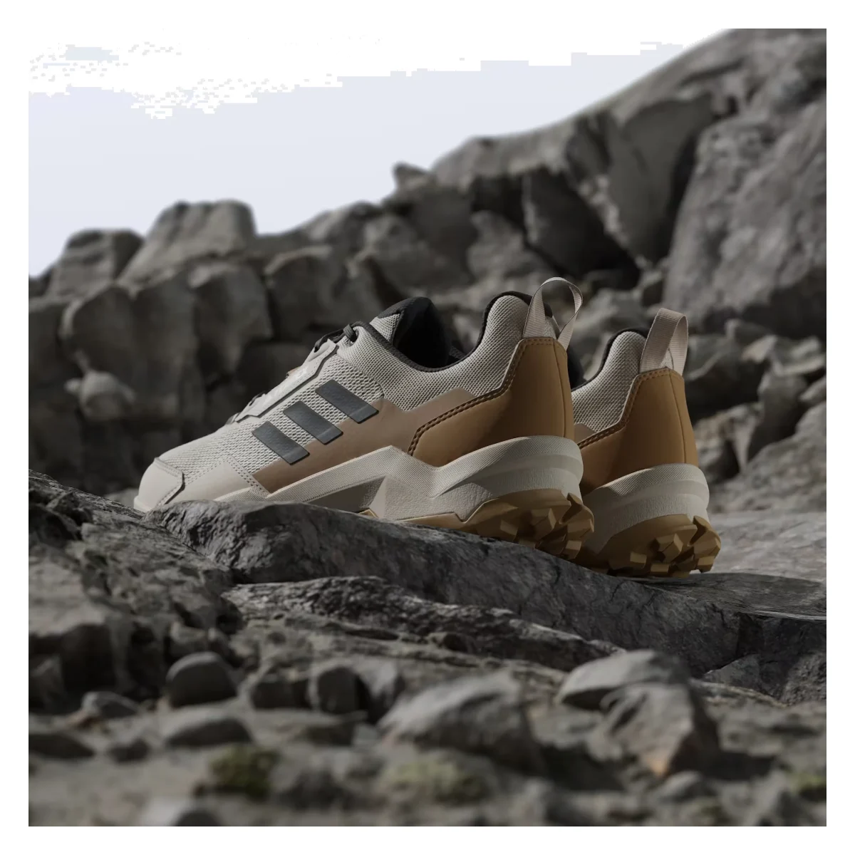 adidas Terrex AX4 Wonder Beige Carbon Pure Ruby