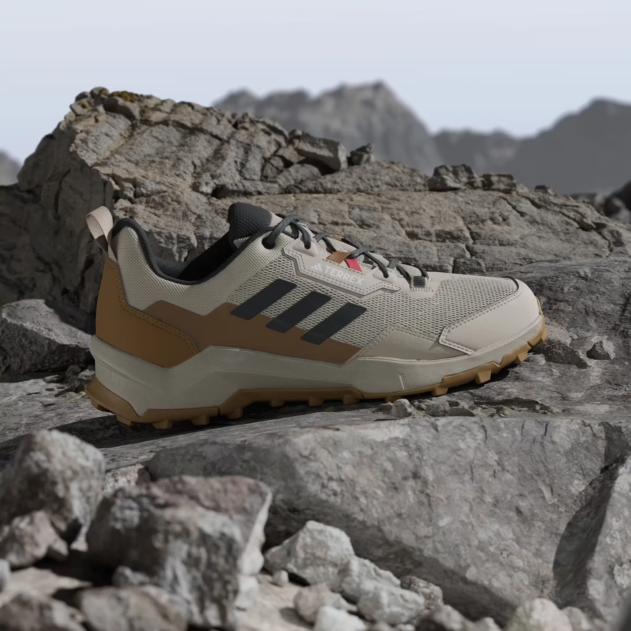 adidas Terrex AX4 Wonder Beige Carbon Pure Ruby