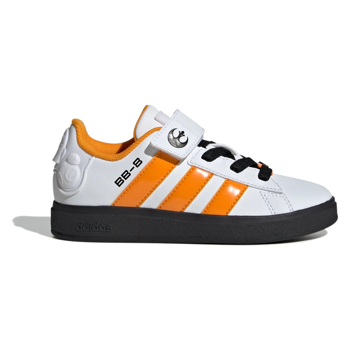adidas Grand Court 2.0 Star Wars Cloud White Crew Orange Core Black (PS)
