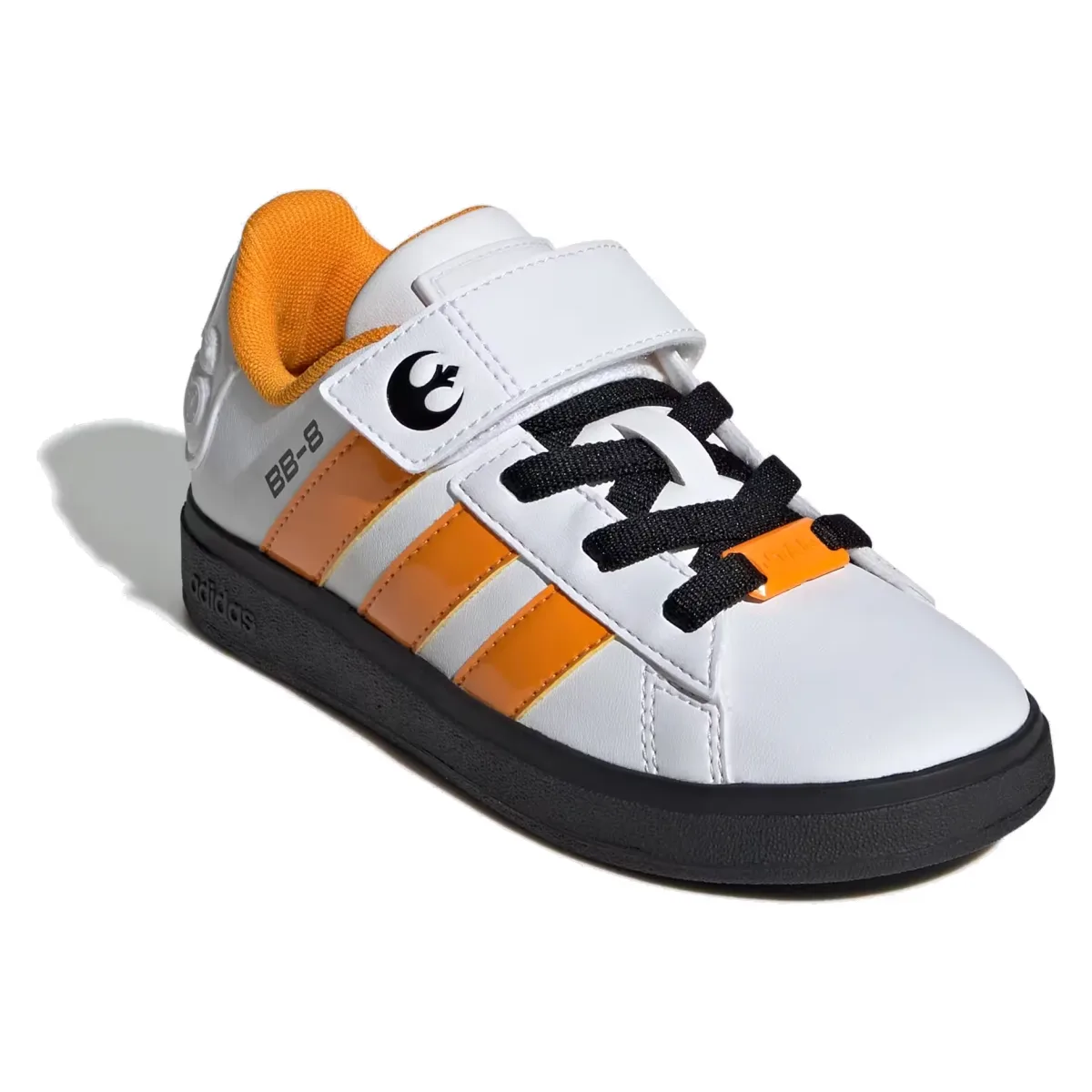 adidas Grand Court 2.0 Star Wars Cloud White Crew Orange Core Black (PS)