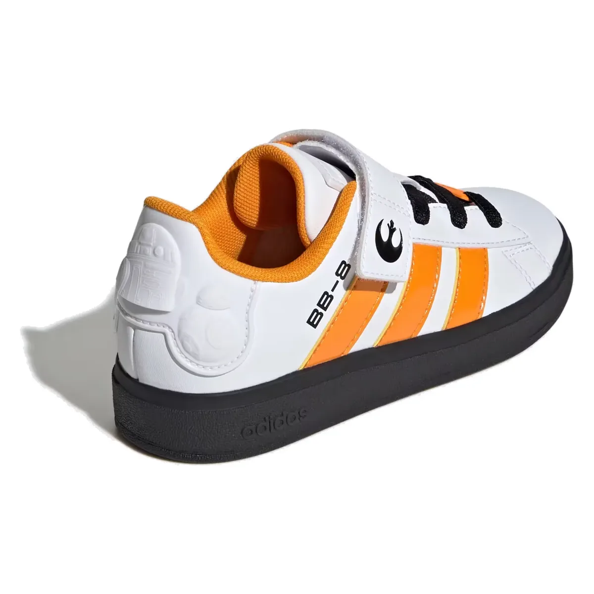 adidas Grand Court 2.0 Star Wars Cloud White Crew Orange Core Black (PS)