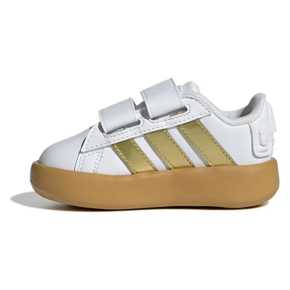 adidas Grand Court 2.0 Star Wars Cloud White Gold Metallic Preloved Bronze (TD)
