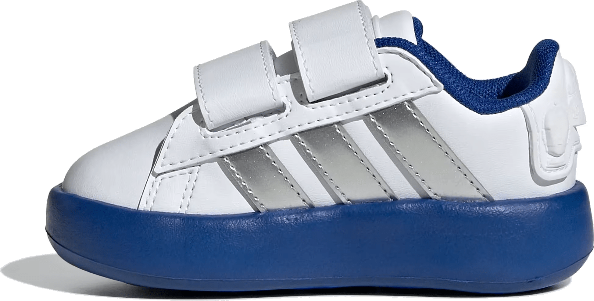 adidas Grand Court 2.0 Star Wars Cloud White Silver Metallic Royal Blue (TD)