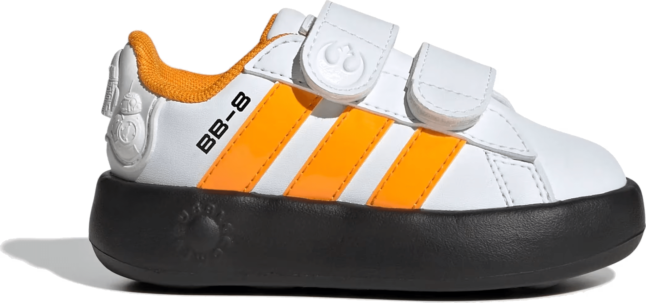 adidas Grand Court 2.0 Star Wars Cloud White Crew Orange Core Black (TD)
