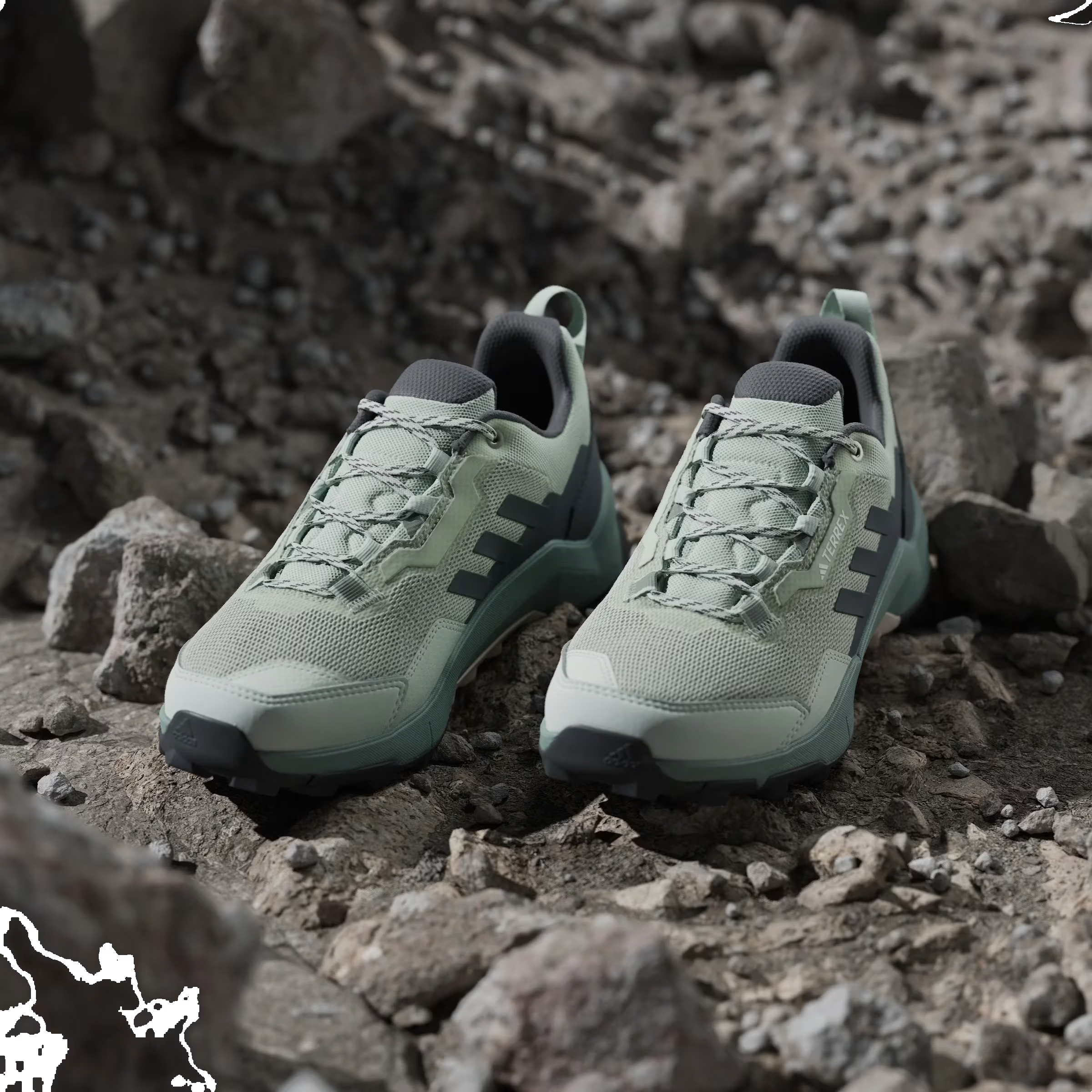 adidas Terrex AX4 Linen Green Grey Four Grey Six (Women's)