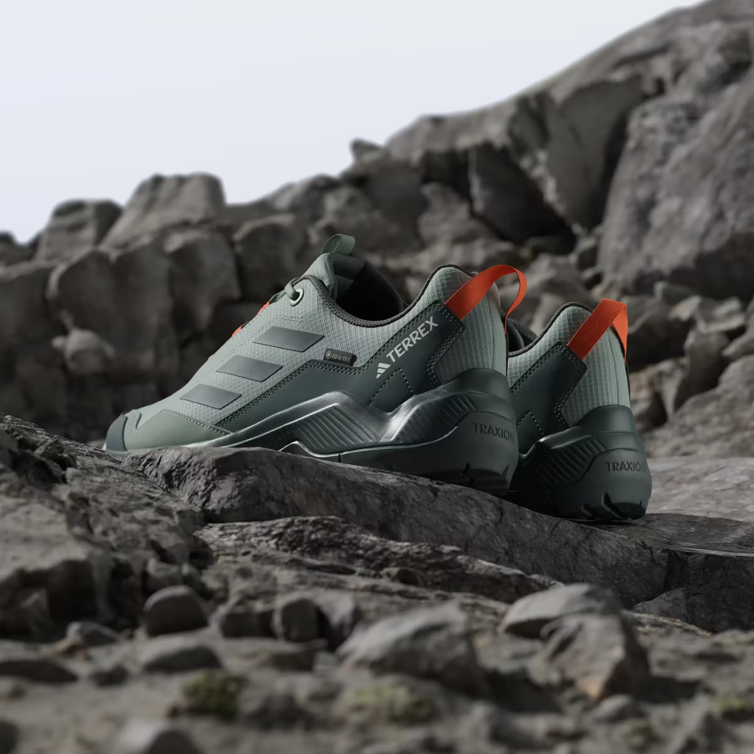 adidas Terrex Eastrail Gore-Tex Silver Green Legend Ivy
