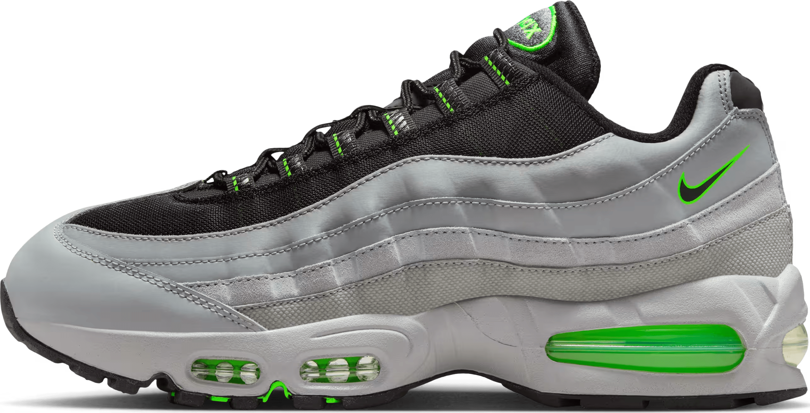 Nike Air Max 95 "Big Bubble - Grey Green Strike"