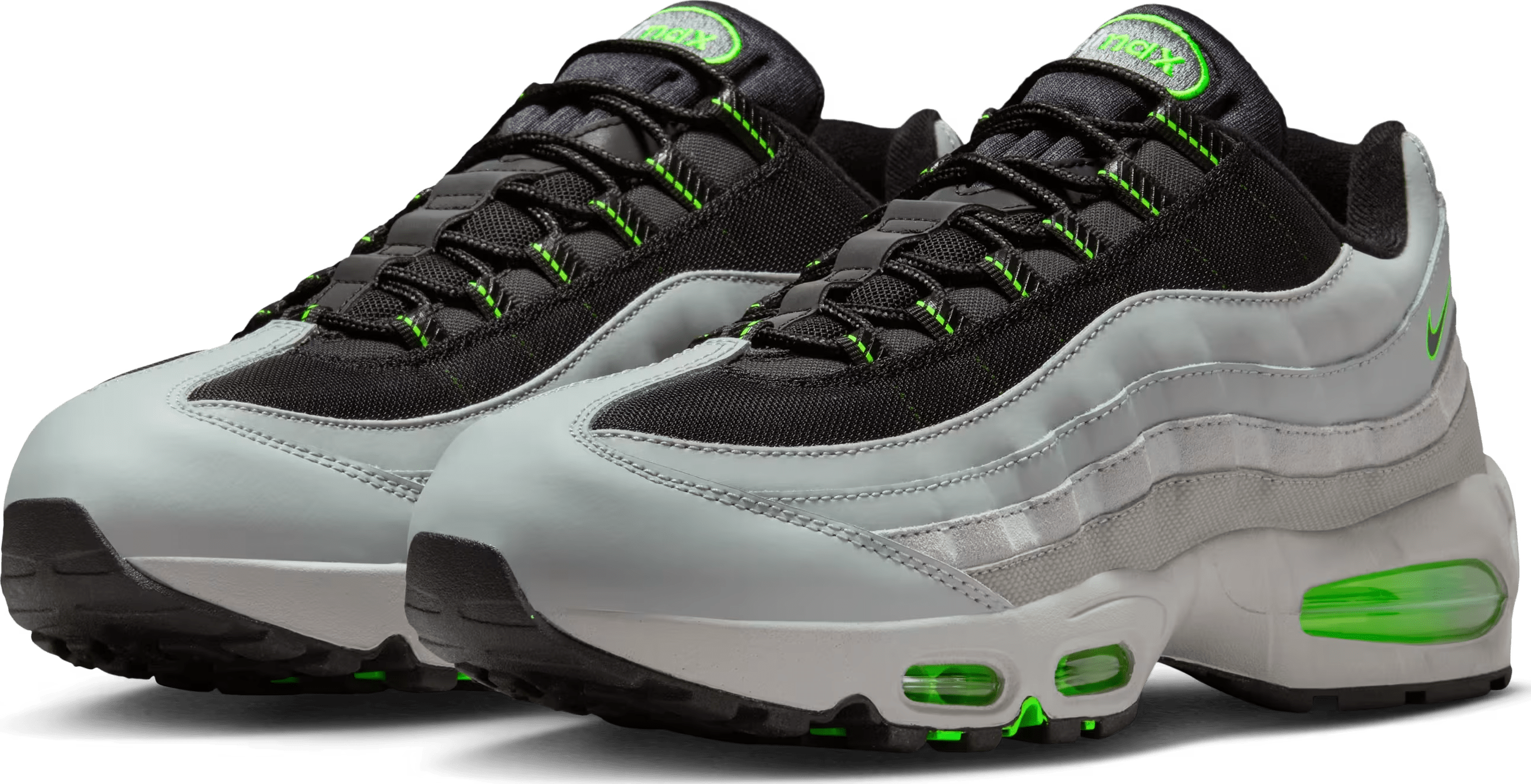 Nike Air Max 95 "Big Bubble - Grey Green Strike"