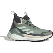 adidas Terrex Free Hiker 2.0 Gore-Tex Silver Green Linen Green Grey Six (Women's)