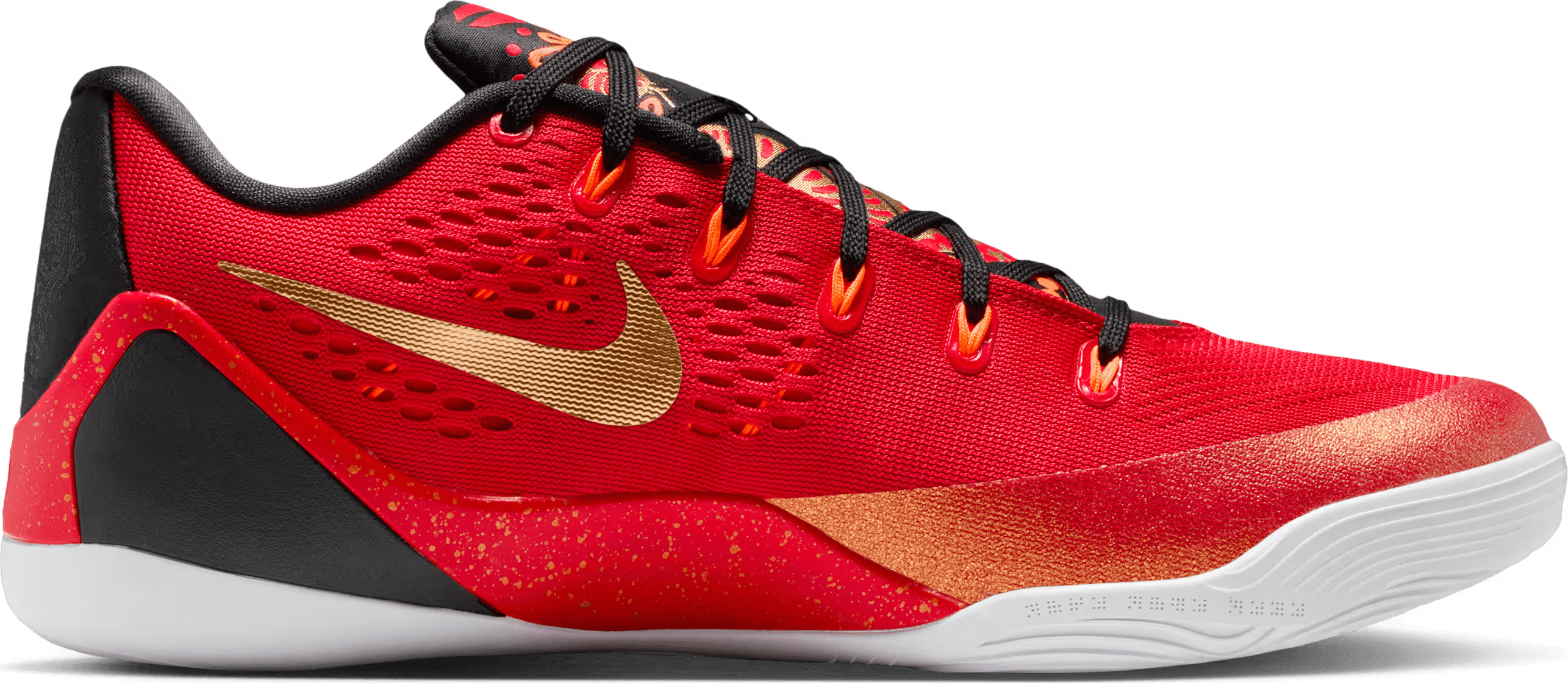 Nike Kobe 9 Low Protro EM "Red Metallic Gold"