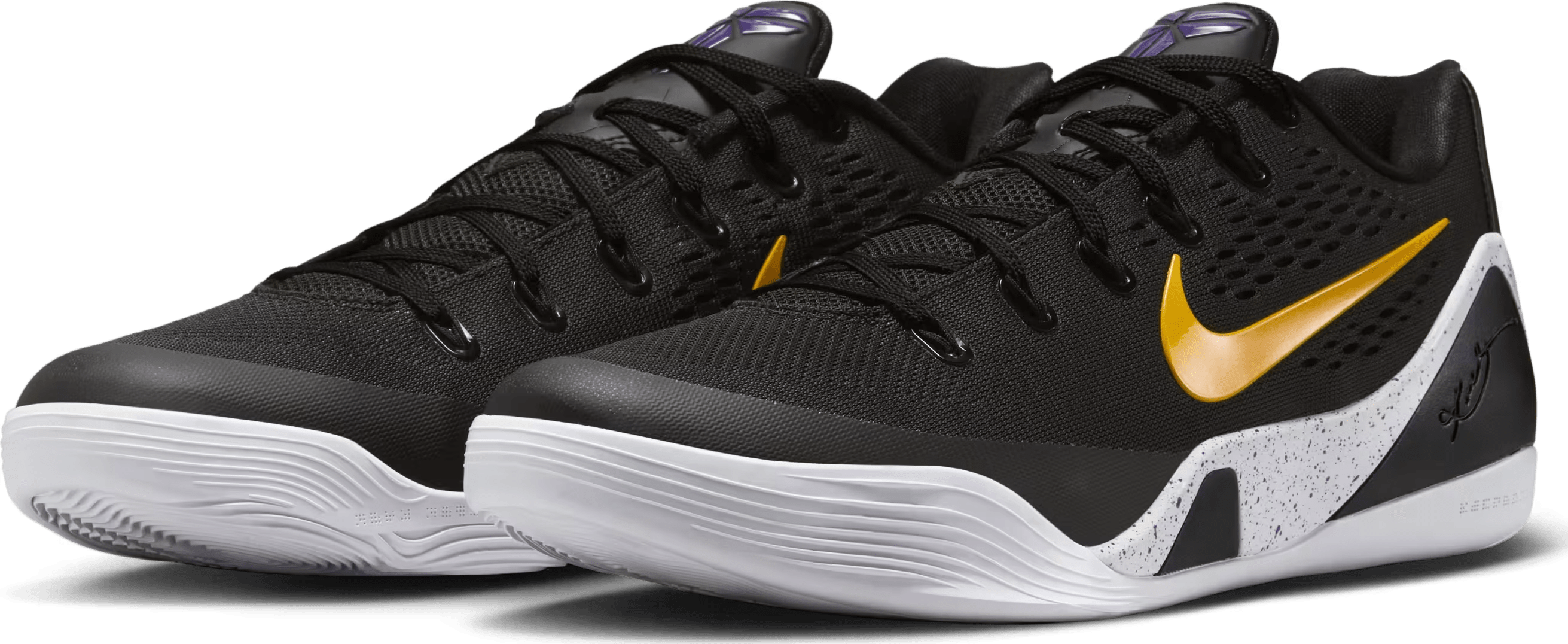 Nike Kobe 9 EM Low Protro TB Black University Gold
