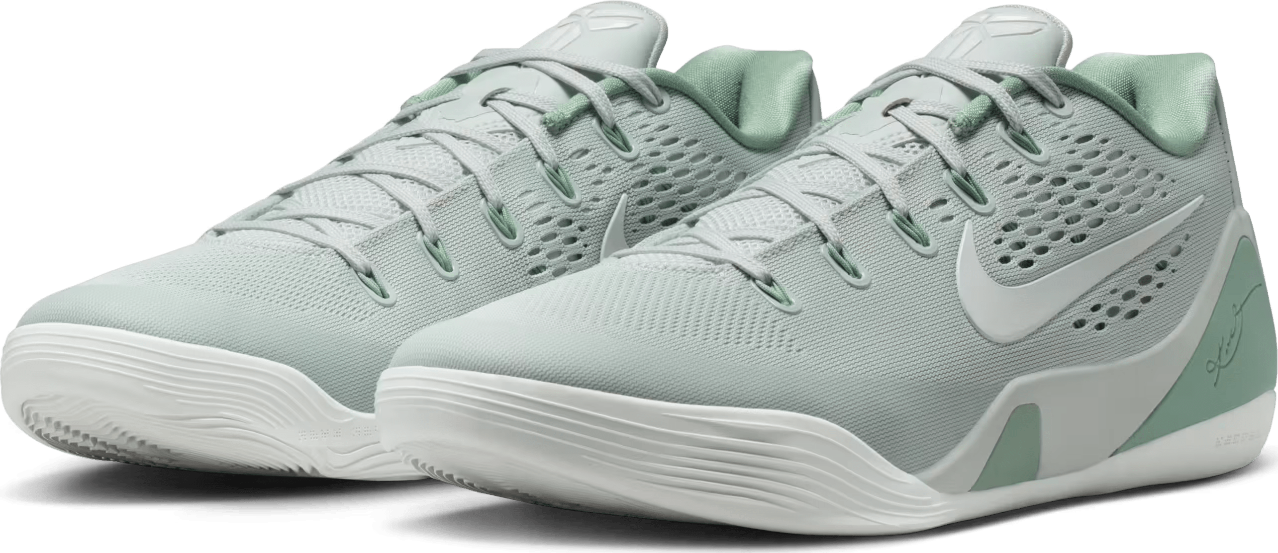 Nike Kobe 9 EM Low Protro Light Silver Steam